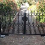 Gate #41 Black Ornate Gate