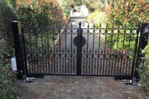 Gate #41 Black Ornate Gate