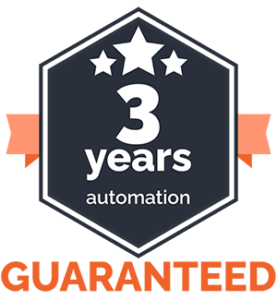 3 years automation guarantee