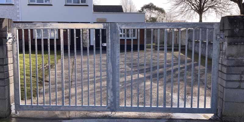 Galvanised gate